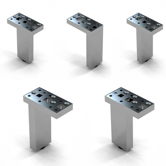 Chrome footstool legs discount